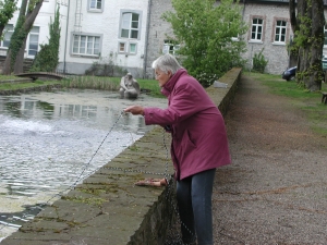 Fischer bei der Arbeit<